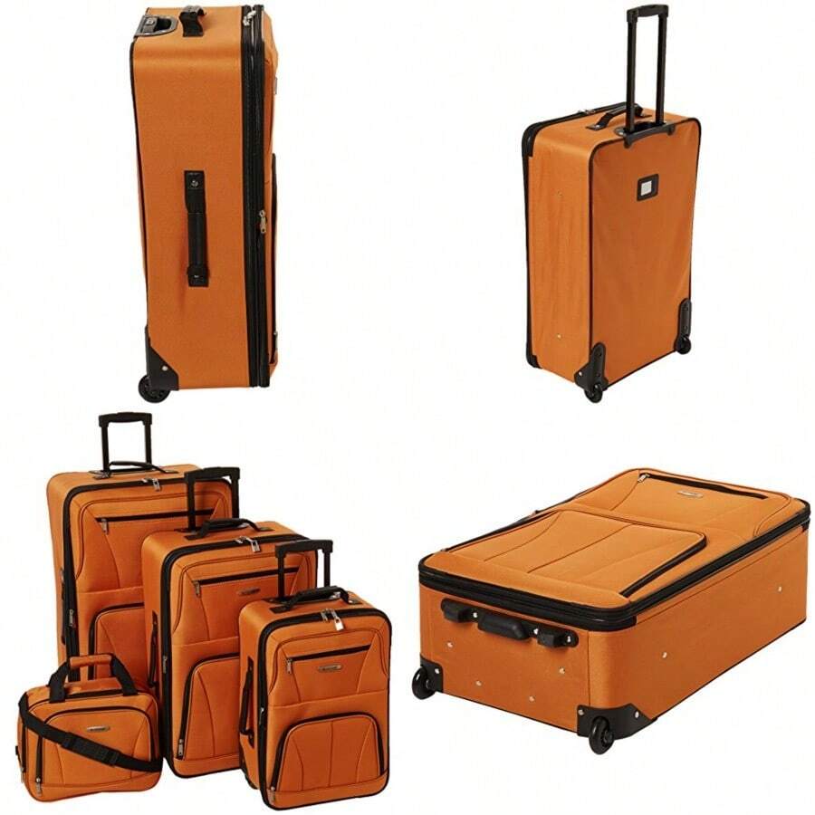 Kids Luggage - Orange - View 1