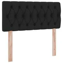 vidaXL Aufbewahrungsbett Mit Matratze Mit Matratze Schwarz 90 X 200 Cm - Noir - Voir 9