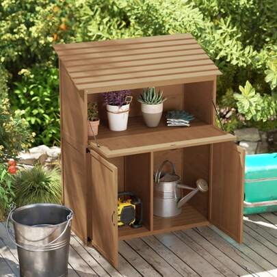 Outdoor Storage Box, Cabinet, And Shelf