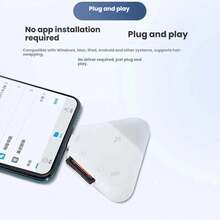 三合一磁吸读卡器，多功能USB/Lightning/Type-C三种接口，兼容SD/TF卡和USB3.0，适用于、Type-C、USB、电脑、相机、安卓设备、平板电脑，支持SD/TF OTG功能 - 查看 7