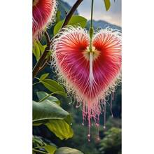 Valentine Red Bleeding Heart () Dicentra Spectabilis Dutch Bag - Variant 1 - View 2