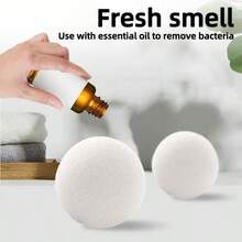 6 quả cầu sấy bằng len - Có thể tái sử dụng, giảm nhăn quần áo và tiết kiệm thời gian sấy - Quả cầu sấy là lựa chọn tốt hơn so với quả cầu nhựa và nước làm mềm vải. - Màu trắng, 6 chiếc - Xem 6