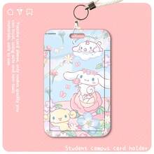 SANRIO 1个可爱证件/卡片夹，校园卡/公交卡套，卡通新款卡包 - 彩色 - 查看 11