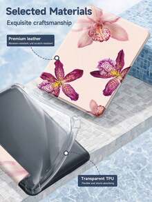 Ayotu Orchid Pattern Tablet And Kindle E-Book, Compatible With 10th Geration, 11/4th/7th/9. Inches, Compatible With Tab A9 Plus, Kindle (11th Geration -2024 Version) (6 Inches) Kindle Paperwhite 12th G 2024, It's A Great Holiday With Stylish And Simple Patterns. . Holiday Accessories. - Visa 10