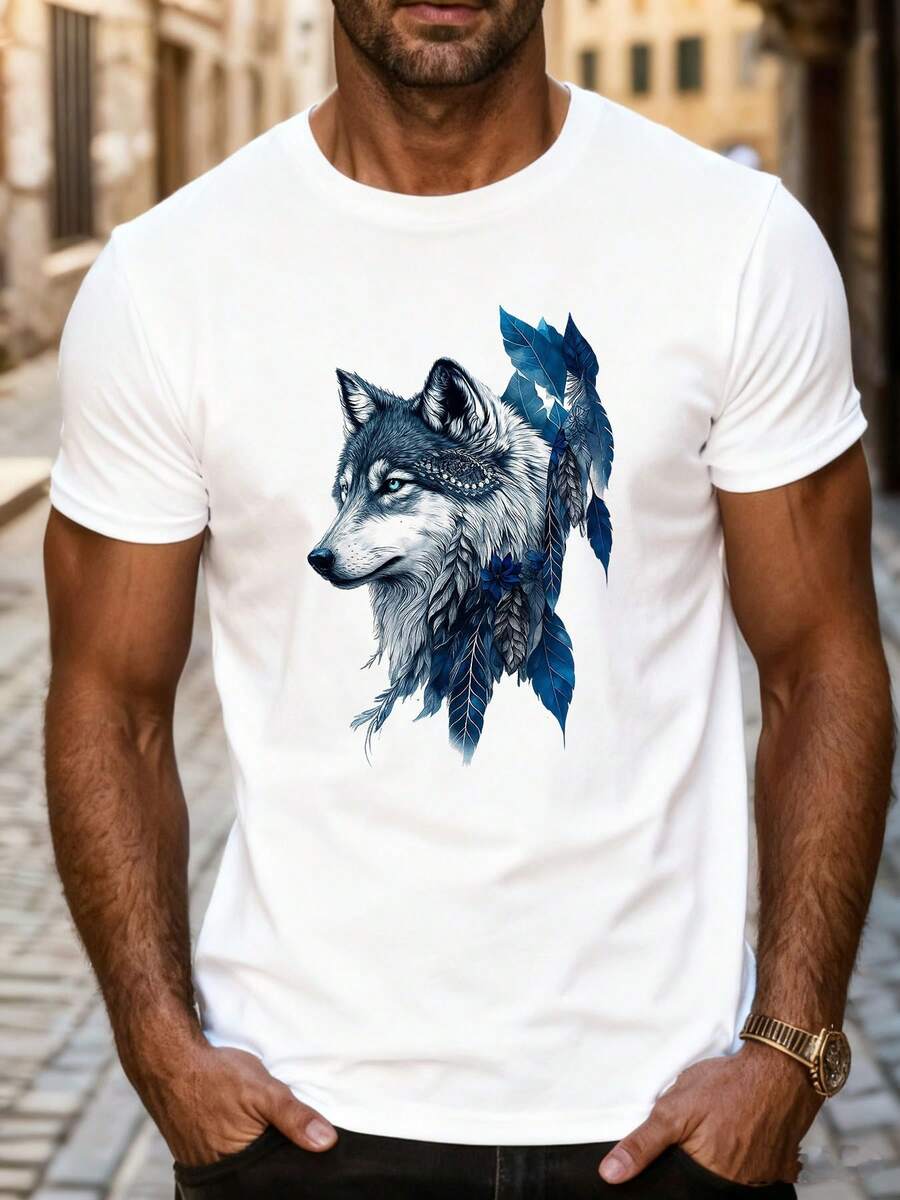 Herr T-shirts - Vitt - Visa 1