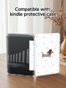Ayotu 1 bao đựng máy tính bảng và Kindle họa tiết chấm bi và chó Dachshund, tương thích với iPad Air 8 (M4) 2026 (11/13 inch), thế hệ thứ 10, 11/Air thế hệ thứ 4/Air thế hệ thứ 7/9.7 inch, Galaxy Tab A9 Plus, Kindle (thế hệ thứ 11 - ra mắt năm 2024) (6 inch), Kindle Paperwhite thế hệ thứ 12 2024, một món quà Giáng sinh thời trang và tối giản. - Nhiều màu - Xem 9