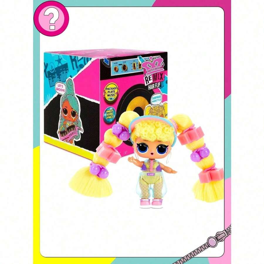 LOL SURPRISE Ball-Shaped Doll Gift A Full Range Of Genuine Blind Balls - REMIX HAIRFLIP - View 1