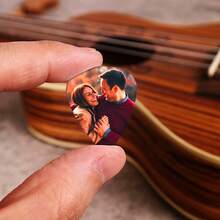 Palhetas de Guitarra Personalizadas com Foto e Texto, Palhetas de Guitarra Personalizadas com Texto, Acessórios Personalizados de Baixo, Palhetas de Guitarra, Presentes para Músicos, Presentes de Palhetas de Guitarra, Presentes para o Dia das Mães, Presentes para o Dia dos Pais, Presentes para o Dia dos Namorados, Presentes de Natal, Presentes Ideais para Mulheres/Homens - Multicolorido - Visão 9