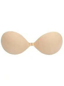 1 chiếc áo ngực silicon không dây, hở lưng dành cho nữ, có chức năng nâng đỡ đầu nhũ, đồ lót đa năng, vô hình, kèm kẹp dây trong suốt, thích hợp cho váy hở lưng, váy cưới, đồ bơi, biểu diễn của người chuyển giới, v.v. - Nhiều màu - Xem 10