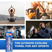 The Original Cooling Towel for Extreme Heat Relief blue 27 - 1/tubo azul - Ver 5