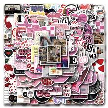 110PCS Y2K Stickers, Decoration, Diaries, Retro Room Decorations, Refrigerators, Wardrobes, Bookshelves, Power Banks, Walls, Doors And Windows, Water Bottles, Notebooks And Other Everyday Items. - Random Style - View 11