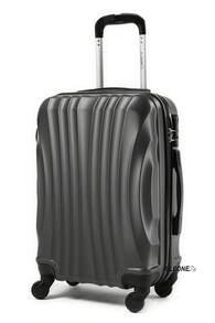 Trolley Rigido bagaglio a mano 55x40x23 cm Wizz, ITA Airways e Easy Jet Extra come bagaglio a mano in ABS 2037AR - Grigio - Visualizzare 17