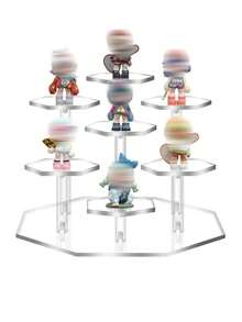 Transparent Acrylic Cake Stand, Wedding Party Birthday Dessert Display Holder, Baking Rack - Clear - View 4