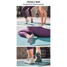 FiveFingers Barefoot Shoes |   Non-Slip Minimalist Toe Shoes For Women, Yoga, Running & Daily Wear - màu đen - Xem 9