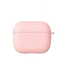 Cute Pink Scratch-Resistant Earphone Case, Suitable For Wireless Bluetooth Earphones, Apple 2 Soft Cover - Pink - View 8