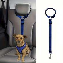 2-In-1 Adjustable Dog Car Safety Harness, Using This Backseat Tether And Loop Ensures Your Pet's Safety On The Road - Multicolor - View 11