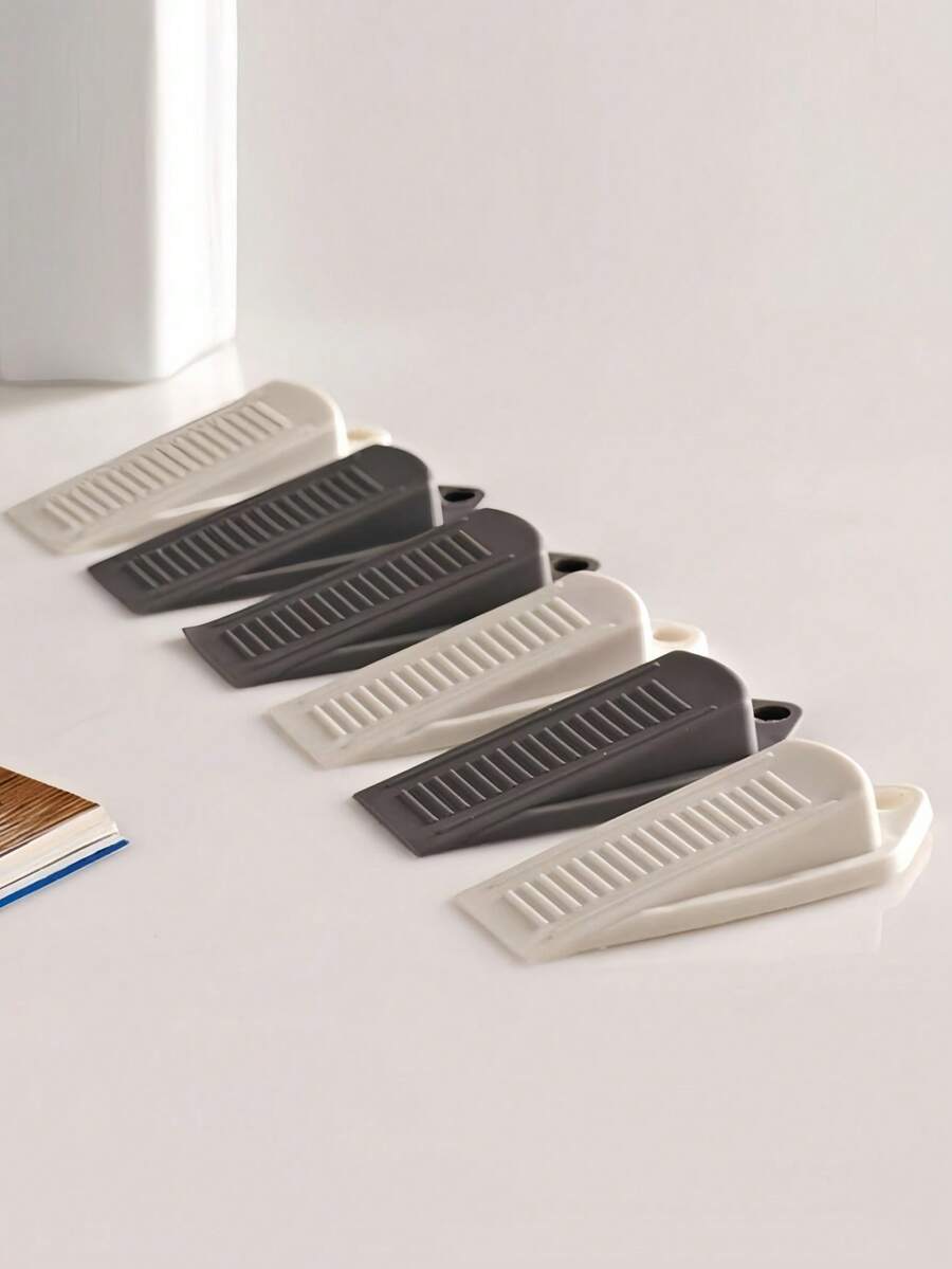 Butée de porte en silicone 1/3e génération, cale de porte, dispositif de protection de porte, cale de porte de , ventouse de porte anti-collision, type anti-collision, butée de porte créative coupe-vent, cale de porte de pour la maison, accessoires de maison, pièces de décoration intérieure, butée de porte, meubles, meubles de maison (couleur et style aléatoires)