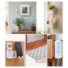 Exclusive Adhesive, Self-Designed Model, Hook & Loop Double-Sided Tape, Self-Adhesive Tape, For Carpet, Window Fixing, Photo Frames, Mosquito Nets, Cars And DIY - Black - View 3