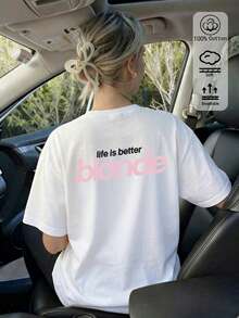 Women T-Shirts - White - View 3