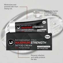 1 lọ 20g Gel dưỡng hình sau xăm | Giữ màu hình xăm tươi tắn, dưỡng ẩm và bền lâu, cần thiết cho việc chăm sóc hình xăm. Làm dịu, dưỡng ẩm, ngăn ngừa khô da và ngứa, tăng cường hàng rào bảo vệ da, giữ màu, công thức thoáng khí không nhờn rít. - 20g - Xem 5