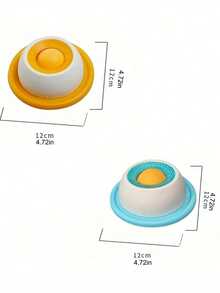 1 chiếc đĩa liếm thức ăn ướt cho thú cưng, khay ăn chậm giúp làm sạch khoang miệng, phù hợp cho mèo và chó. - nhiều màu - Xem 3