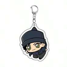 Kaitou Kaito Merchandise - Acrylic Keychain Featuring / Edogawa Transparent Charm - Multicolor - View 8