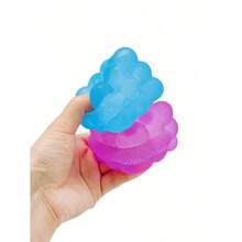New Malt Squeeze Stress Relief Cube Toy, Ultra-Thin Squeeze Malt Anti-Pressure Toy, 1pc Soft Slow Rebound Water Cube Toy, Grape Texture, Slow Rebound, Durable, Suitable For Students, Teenagers/Adults, Ideal As Holiday Surprise Stress Relief Gift, Holiday/Birthday Gift, Halloween Gift, Christmas Gift, Christmas Eve Gift - 彩色 - 查看 8