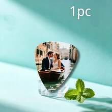 Phụ kiện nhạc cụ tùy chỉnh, một mặt/hai mặt, phụ kiện nhạc cụ trò chơi, miếng gảy đàn guitar, phụ kiện nhạc cụ cá nhân hóa. Bạn có thể tùy chỉnh với ảnh của mình, ảnh thú cưng, ảnh gia đình, ảnh cặp đôi. - Nhiều màu - Xem 8