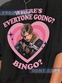 Limited Leon Kennedy Bingo Shirt For Unisex Men And Women,  Trikot Toto En Ninetta, Kurdish, , Boho Style Women, Holiday Must Have, Sports Set Women, Maija Women, Sweater, Spring Outfit, Summer Outfit Women, Festival Outfit Women, Y2k, Easter, Motif, 2000s Style TU2J - 黑色 - 查看 1