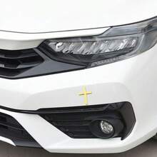 4PCS Ml Cristian   Stickers 2.5*1.8in 3D Esus Crist Auto  Badge Decal Self-Adesive Styling  Decal Ration  Trunk Tailgate Side Fender - 金色4件套 - 查看 5