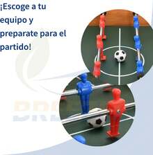BREEZEE Mesa de Futbolito Compacta para Niños y Adultos, Incluye Pelotas y Accesorios, Diseño de Fácil Montaje, Futbolín, Juego de Mesa para Arcade, para Salas de Juego, Hogar y Oficina - 1 - Ver 9