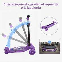 Kick Scooters, Foot Scooters - Purple - View 3