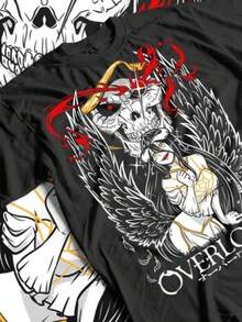 Overlord Overseer Of The Floor Guardians Albedo  T-Shirt Gift For Fan - màu đen - Xem 7