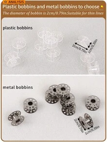 1pc Pagoda-Shaped Bobbin Storage Box Or Set Includes Bobbin Tower And Bobbins, Very Creative And Practical, Can Store Regular Plastic Or Metal Bobbins, Multi-Functional Sewing Machine Bobbin Winder Tower, Bobbin Storage Tool, Sewing Accessory - A - View 10