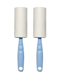 Multi-Functional Pet Hair Remover Roller, Replaceable Sticky Anti-Dust Paper Tube, Suitable For Pet Hair, Clothes, Furniture, Fabric Defuzzer (Black/White) - Multicolor - View 9