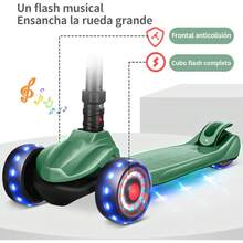 Kick Scooters, Foot Scooters - Green - View 6