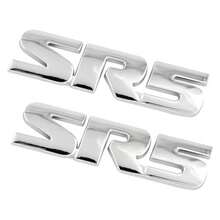 2 PCS 3D SR5 Ml  Self-Adesive SR5 Nameplate Logo Badge Car Bumper Sticker Letters  Decal Exter Rative Sticker  Car Trunk Tailgate Side Fender Silver - SR5 銀色 - 查看 7