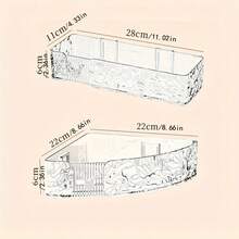 一套壁挂式浴室转角置物架，镂空角架。安装后请等待24小时。家居浴室装饰，浴室收纳整理，秋季装饰，返校季 - 彩色 - 查看 7