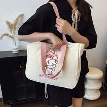 SANRIO 官方授权三丽鸥系列单肩包，可爱柔软的斜挎包，可携带个人物品 - 查看 5