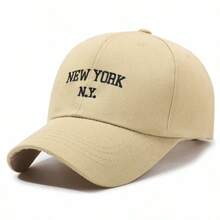 Women's Baseball Cap, Embroidered Letter, Fashion Versatile, Adjustable Strap, Large Head Circumference, Sun Protection - Multicolor - View 7