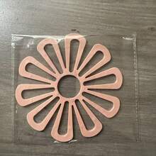 1 件装硅胶耐热餐垫，圆形防滑厨房餐桌垫，适用于热菜、锅具和杯子 - 仅限手洗，耐用尼龙材质 - 彩色 - 查看 7