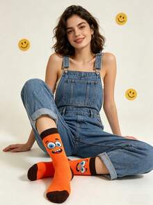 10 đôi tất nữ cổ ngắn đến giữa bắp chân, kiểu dáng ngẫu nhiên, đa năng. - Nhiều màu - Xem 3