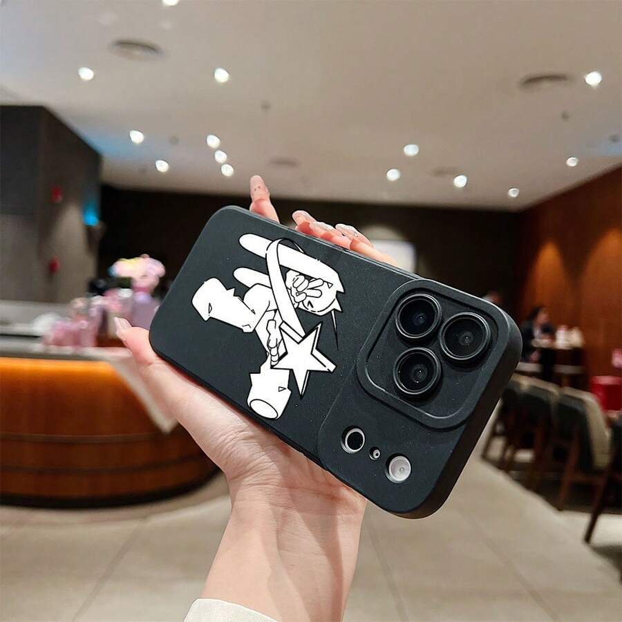 compatible with Appleおよびcompatible with Samsung Galaxyシリーズス スマホケース キャラクター  TPU素材、強化されたレンズ保護、瞳孔デザイン。 星型武器のキャラクターケース  11  17e 手机壳  17e 手机壳 家族、恋人、友人、そして子供たちへのプレゼントに最適です。  12 Pro Max/15 Plus/15/14 Pro/14/12/17/ 13 pro/17 Pro Max/17 Pro/S22 Ultra/13 Pro Max/S25 Edge/S25/S24 Ultra/17e/Apple  Air/12 Pro/15 Pro/14 Pro Max/S23/S23 Ultra/16 Pro/16 Pro Max/16e/15 Pro Max/11 Pro/16/13/S22/16 Plus/14 Plus/S24/11 Pro Max/S25 Ultra - ホワイト - チェックする 1