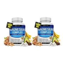 Miriyalyad Magnesium Complex Supplement 8 Elemental 1000mg - Magnesium Glycinate, Citrate, Malate, Taurate, Chelated For Easy Absorption For Bones, Muscle, Recovery, Energy, Vegan Non-GMO 90 Capsules - 1件 - 查看 8