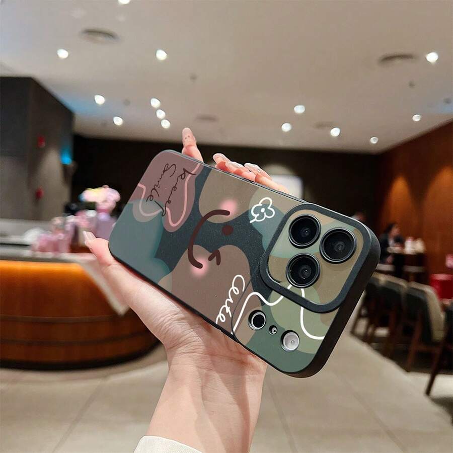 compatible with Appleおよびcompatible with Samsung Galaxyシリーズス スマホケース キャラクター  TPU素材、強化されたレンズ保護、瞳孔デザイン。 スマイルデザインケース  11  17e 手机壳  17e 手机壳 家族、恋人、友人、そして子供たちへのプレゼントに最適です。  14 Pro Max/S23/ 13 pro/Apple  Air/16e/15 Pro Max/17 Pro/17 Pro Max/16/11 Pro Max/17/13 Pro Max/S22/15/S24 Ultra/S24/15 Pro/12 Pro Max/14/16 Plus/12/12 Pro/S25 Ultra/14 Plus/16 Pro/17e/11 Pro/S25/13/16 Pro Max/S22 Ultra/S23 Ultra/S25 Edge/15 Plus/14 Pro - ホワイト - チェックする 1