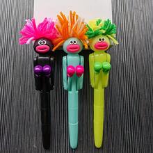 机器人拳击笔，可爱卡通互动减压笔，小学生减压圆珠笔，中性笔，趣味礼物 - 機器人拳擊筆 - 查看 6