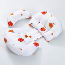 2-In-1 Pregnancy Pillow – Soft Memory Foam Full Body Support For Side Sleepers, Back, Belly, Hips & Legs - Yellow Pumpkin - View 7
