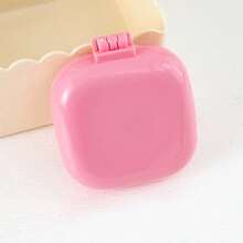 Customized Logo Folding Air Cushion Comb With Mirror, Macaron Color Portable Hair Brush, Macaron Air Cushion Comb, Mini Foldable Comb With Mirror, Home Massage Scalp Air Cushion Hair Brush, Portable Compact Travel Pocket Comb, Essential Makeup Tool For Women, Massage Scalp, Slouchy Person's Gadget, Student, Touch Up Makeup, Round Comb Teeth, Macaron Color Foldable All-In-One With Mirror - Multicolor - View 18