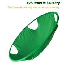 Cesta de lavandería plegable y portátil, cesto de ropa/cesta de almacenamiento plegable e innovador - Ver 6
