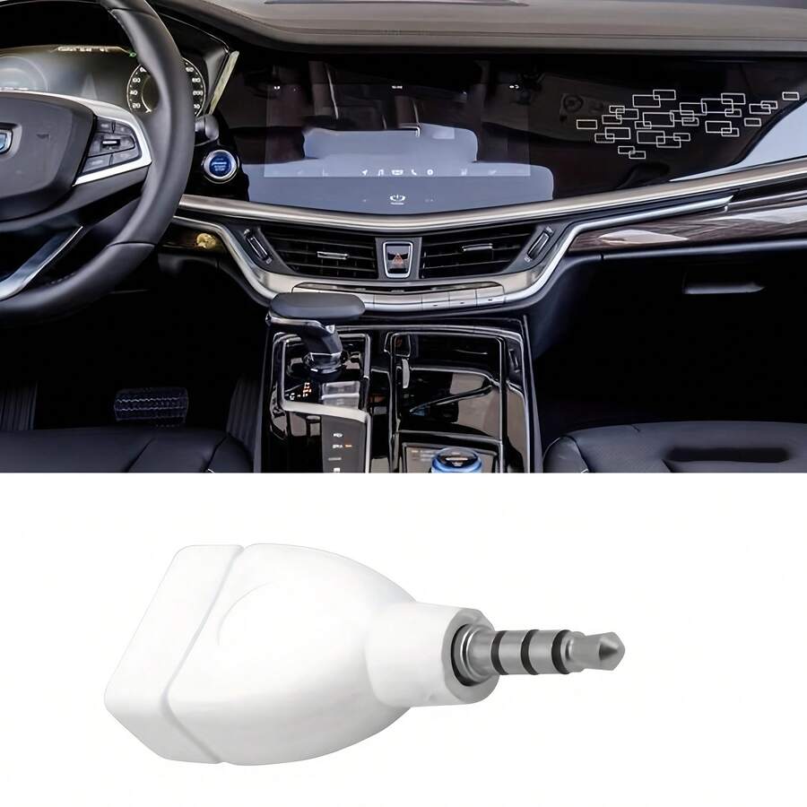 3.5mm公头转USB 2.0母头OTG转接线，可在车内播放U盘中的音乐 - 查看 1